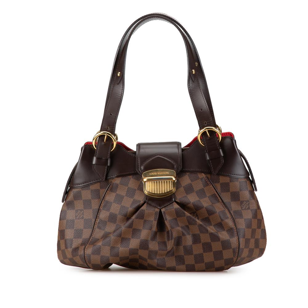 Louis Vuitton AB Louis Vuitton Brown Damier Canvas Canvas Damier Ebene Sistina PM France