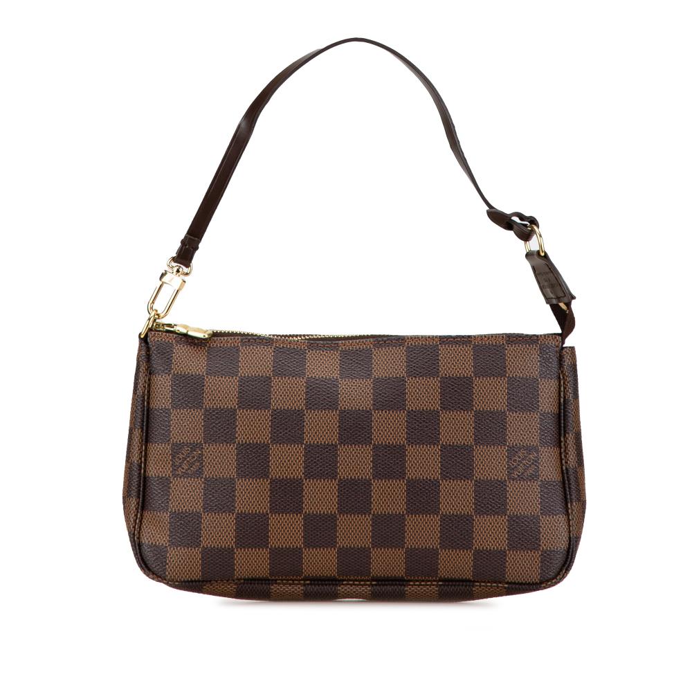 Louis Vuitton B Louis Vuitton Brown Damier Canvas Canvas Damier Ebene Pochette Accessoires Spain