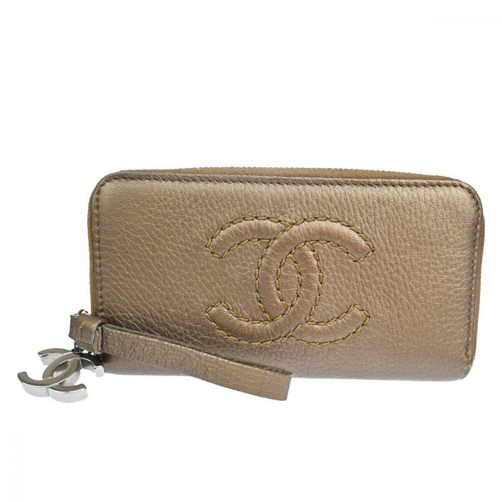 Chanel Zip around wallet