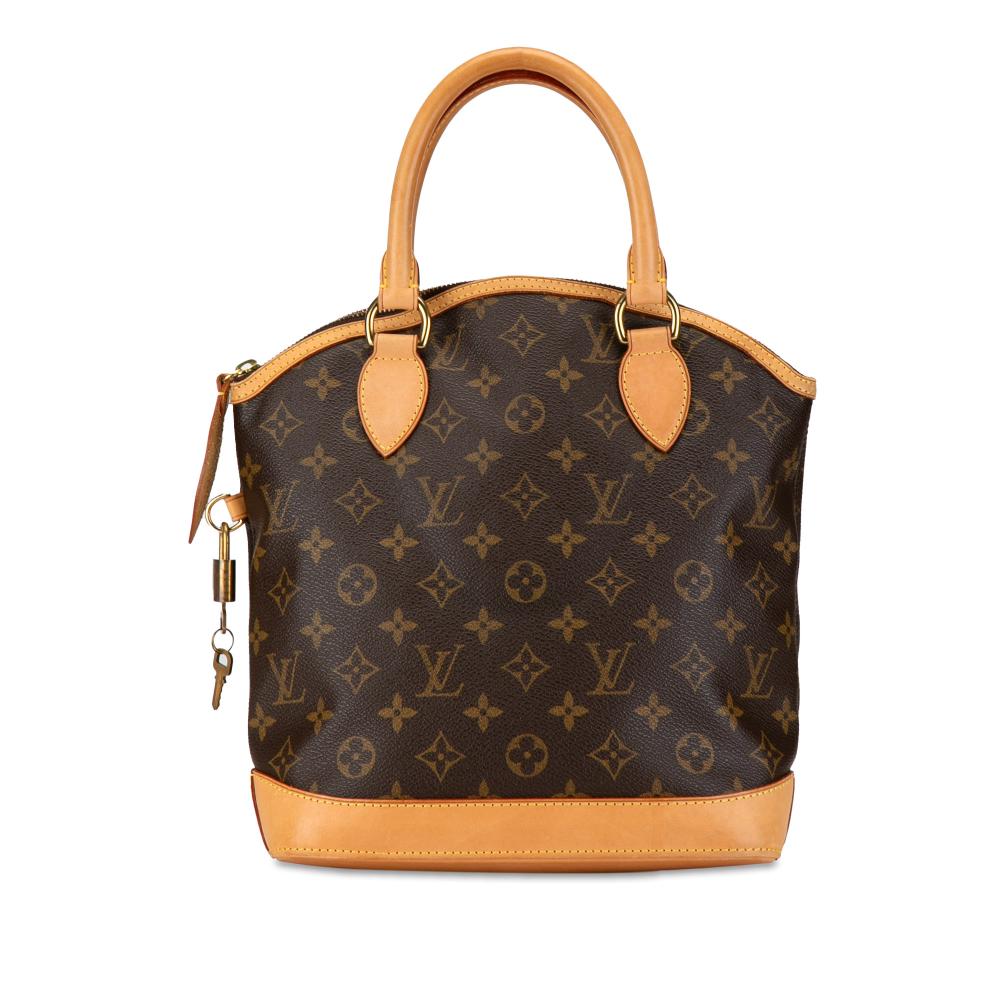 Louis Vuitton B Louis Vuitton Brown Monogram Canvas Canvas Monogram Lockit PM France