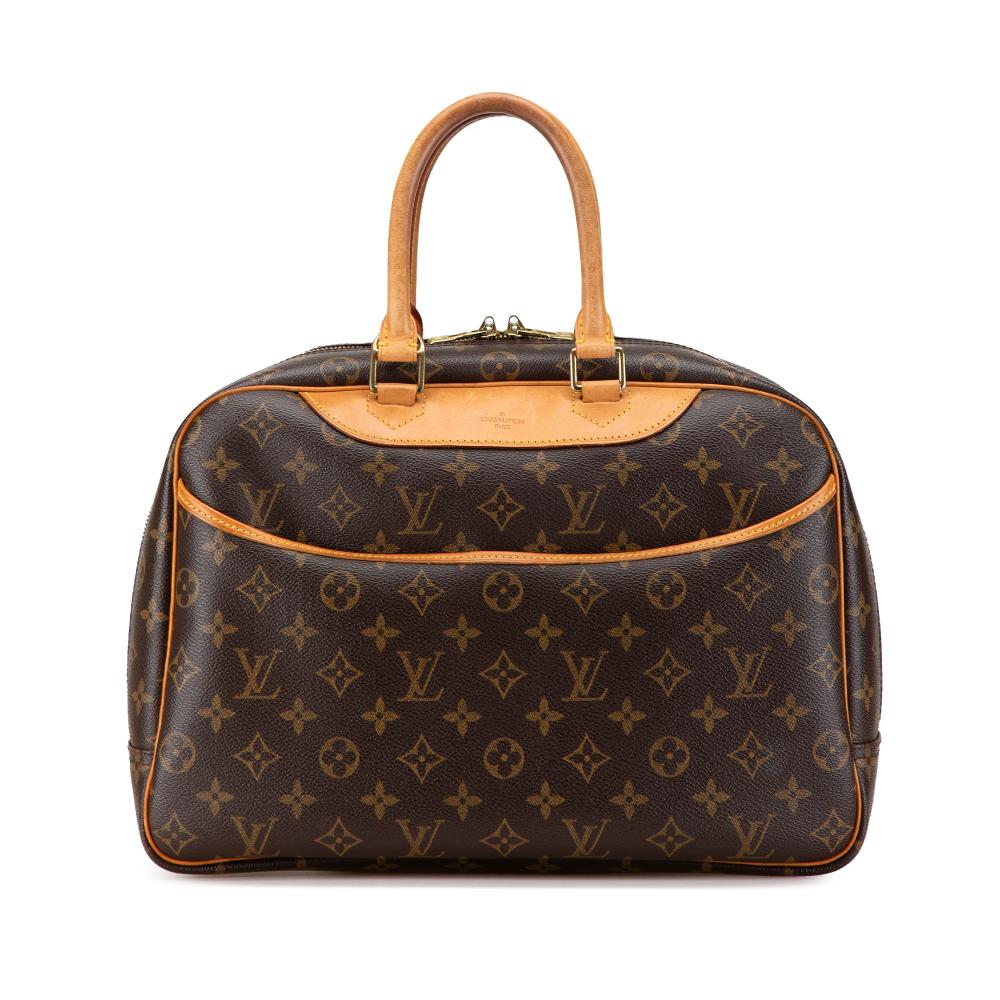 Louis Vuitton B Louis Vuitton Brown Monogram Canvas Canvas Monogram Deauville France