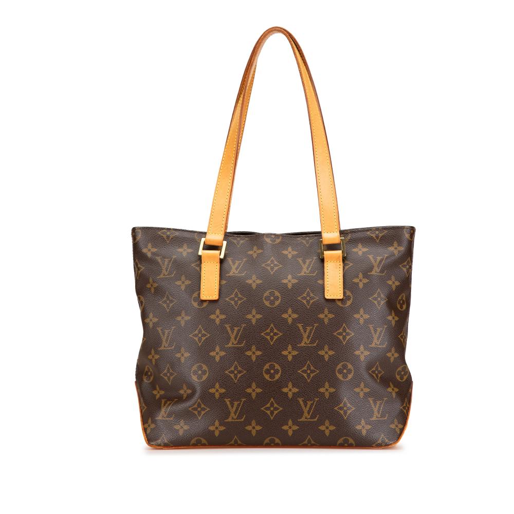 Louis Vuitton B Louis Vuitton Brown Monogram Canvas Canvas Monogram Cabas Piano United States