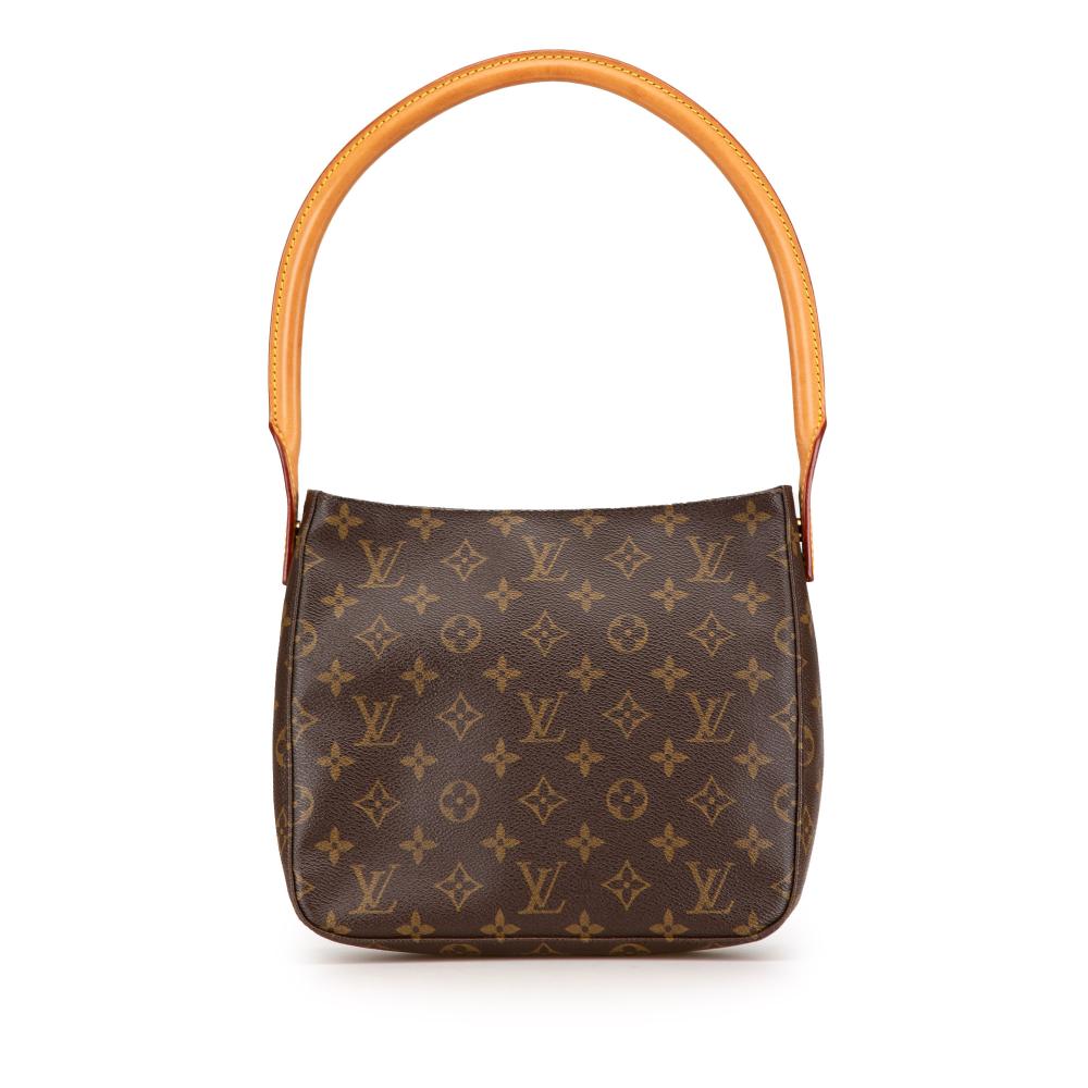 Louis Vuitton AB Louis Vuitton Brown Monogram Canvas Canvas Monogram Looping MM France