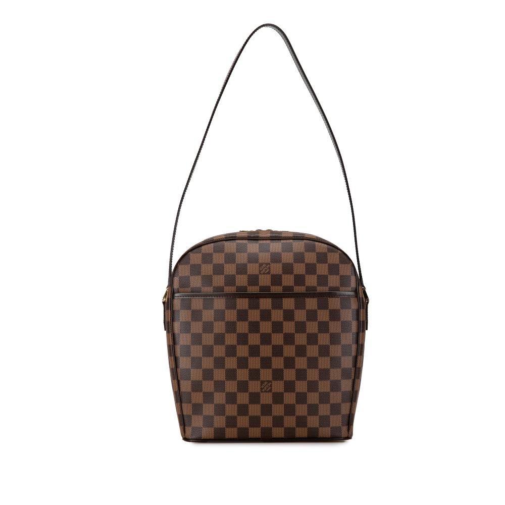 Louis Vuitton B Louis Vuitton Brown Damier Canvas Canvas Damier Ebene Ipanema GM France