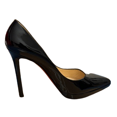 Christian Louboutin Pigalle Plato 120PAT BK01 black