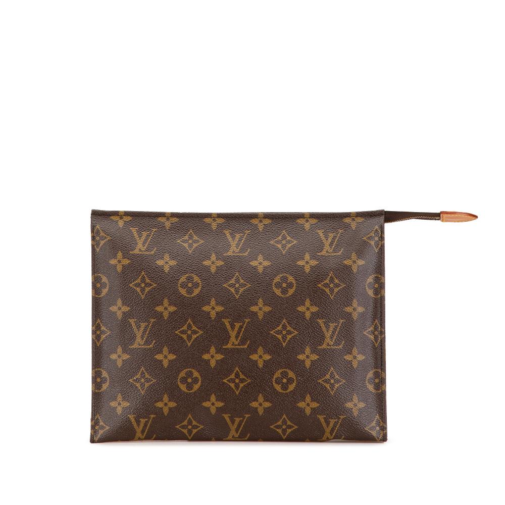 Louis Vuitton AB Louis Vuitton Brown Monogram Canvas Canvas Monogram Toiletry Pouch 26 France