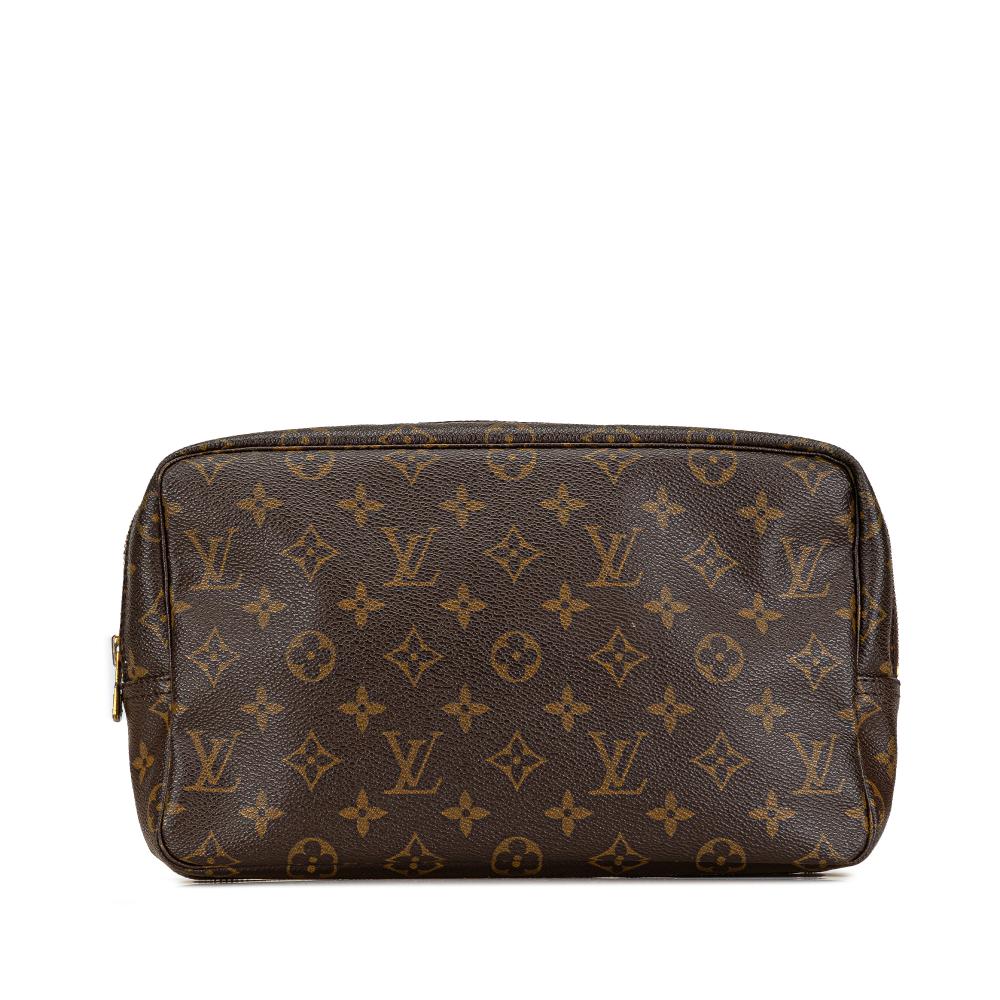 Louis Vuitton AB Louis Vuitton Brown Monogram Canvas Canvas Monogram Trousse Toilette 28 France