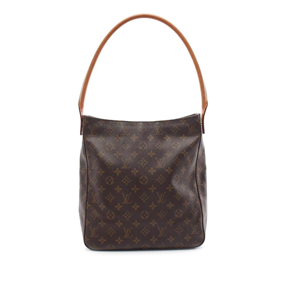 Louis Vuitton AB Louis Vuitton Brown Monogram Canvas Canvas Monogram Looping GM France