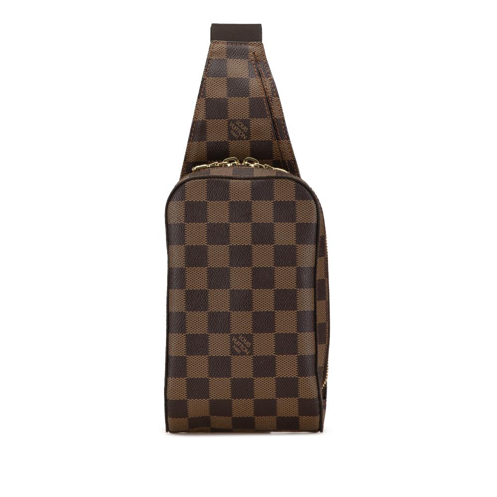 Louis Vuitton AB Louis Vuitton Brown Damier Canvas Canvas Damier Ebene Geronimos Spain