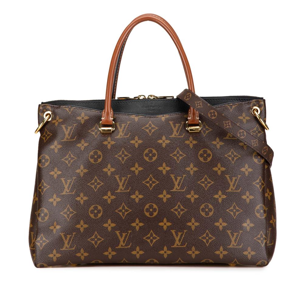 Louis Vuitton B Louis Vuitton Brown Monogram Canvas Canvas Monogram Pallas MM Spain