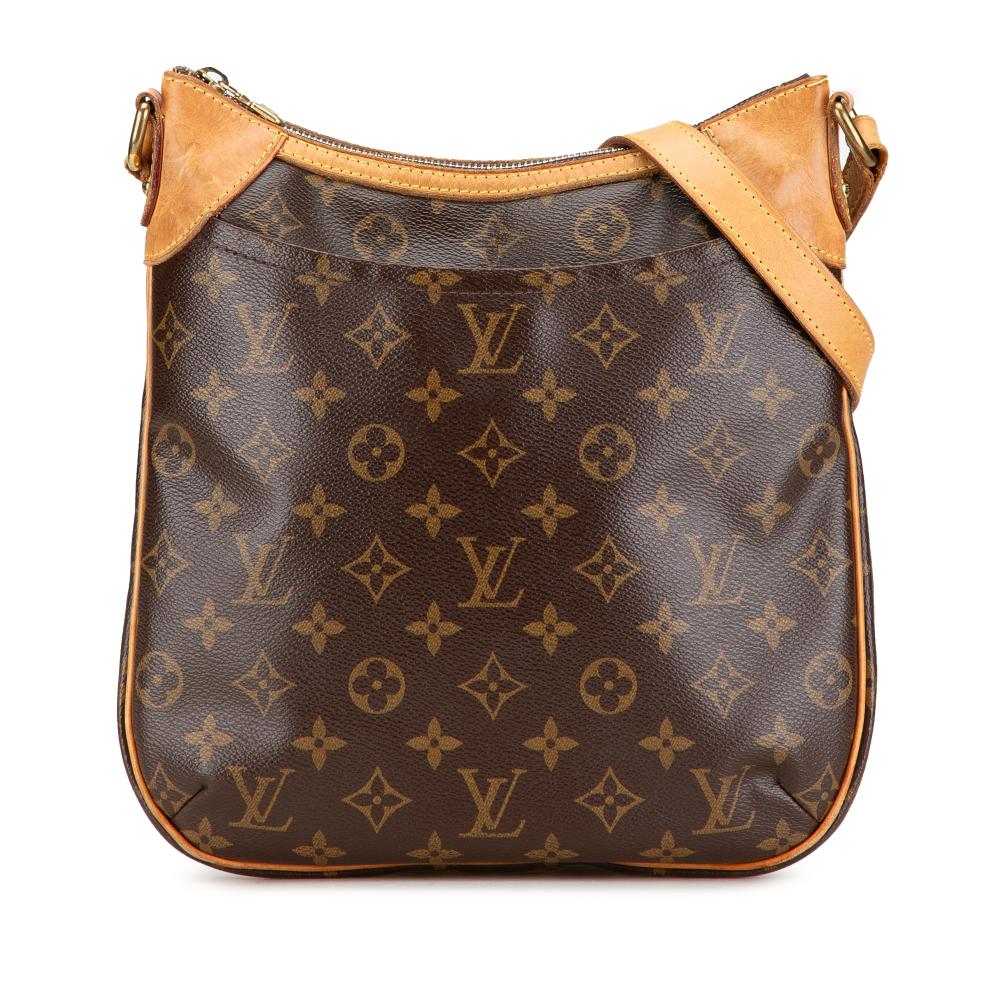 Louis Vuitton B Louis Vuitton Brown Monogram Canvas Canvas Monogram Odeon PM France