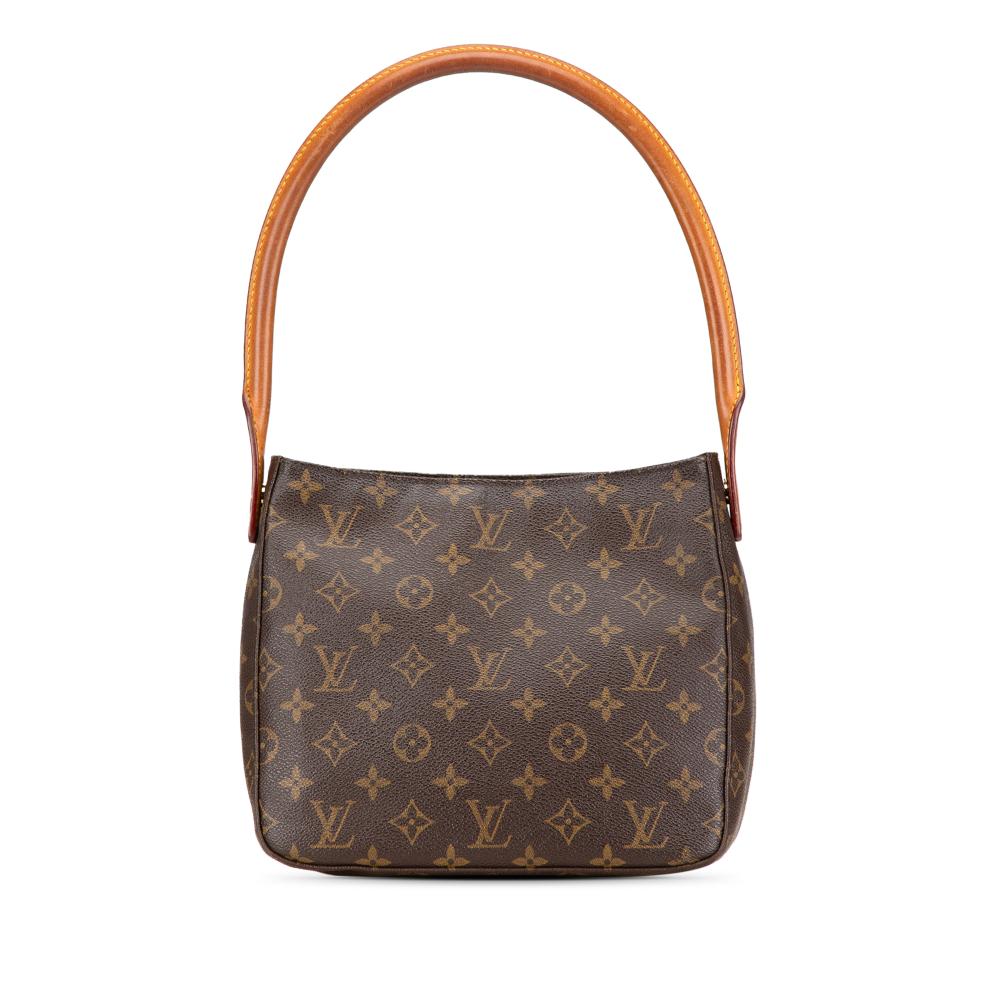 Louis Vuitton AB Louis Vuitton Brown Monogram Canvas Canvas Monogram Looping MM France