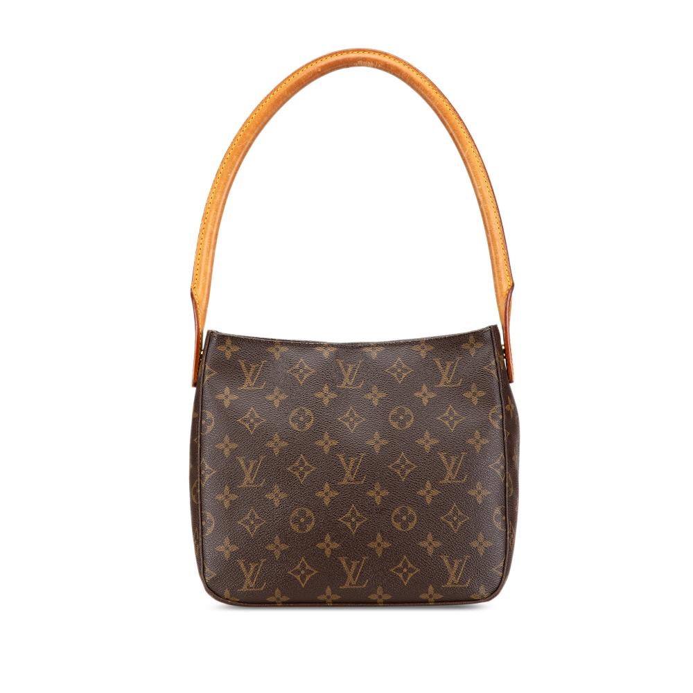 Louis Vuitton B Louis Vuitton Brown Monogram Canvas Canvas Monogram Looping MM France