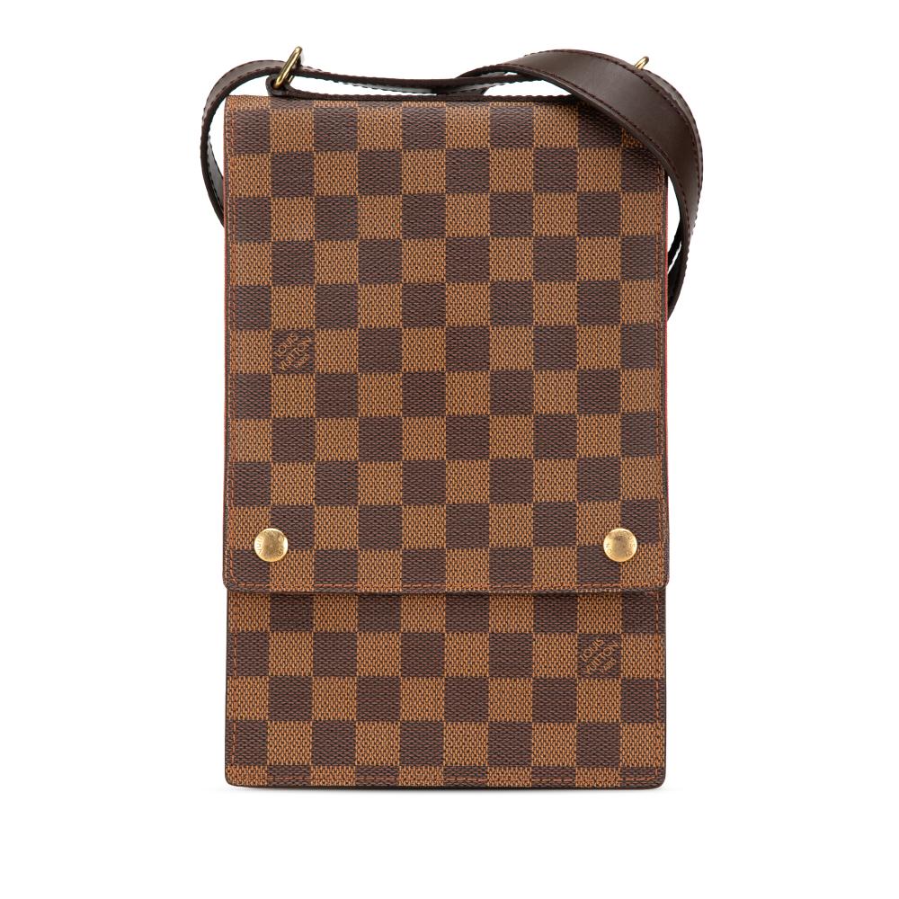 Louis Vuitton B Louis Vuitton Brown Damier Canvas Canvas Damier Ebene Portobello France