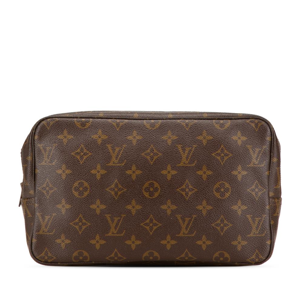 Louis Vuitton AB Louis Vuitton Brown Monogram Canvas Canvas Monogram Trousse Toilette 28 France