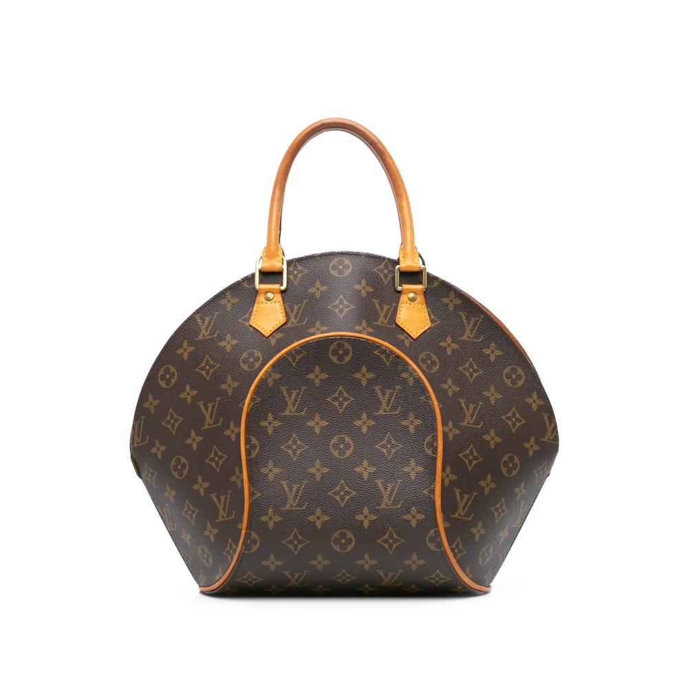 Louis Vuitton AB Louis Vuitton Brown Monogram Canvas Canvas Monogram Ellipse MM United States