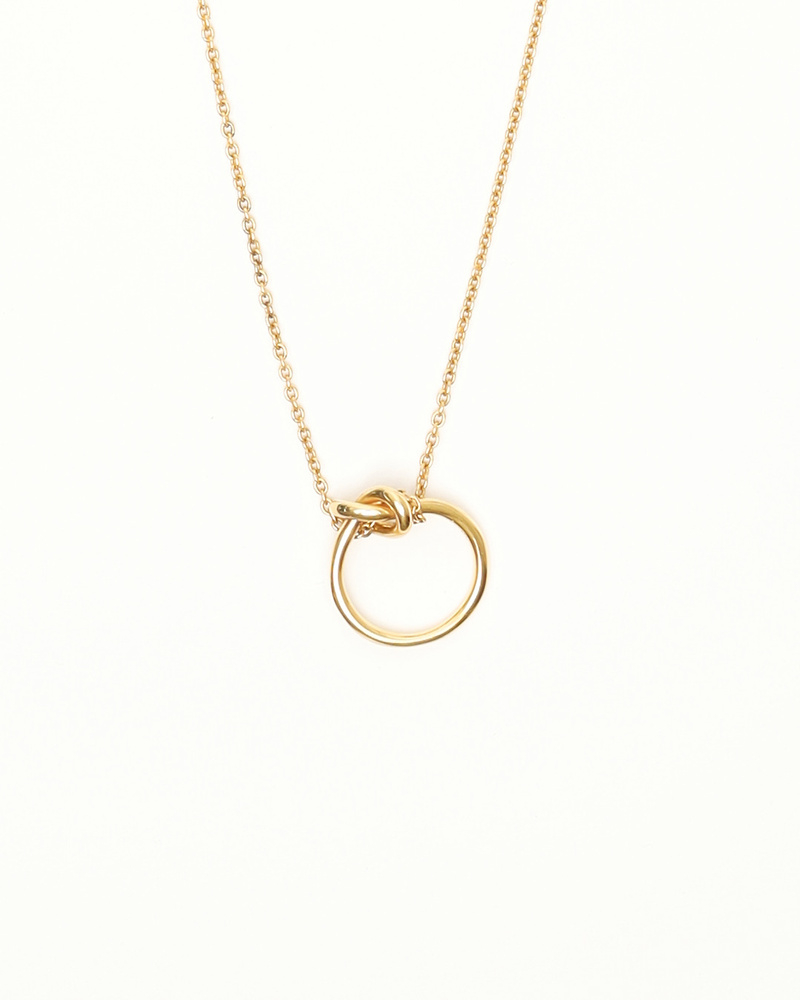 Celine Knot Necklace