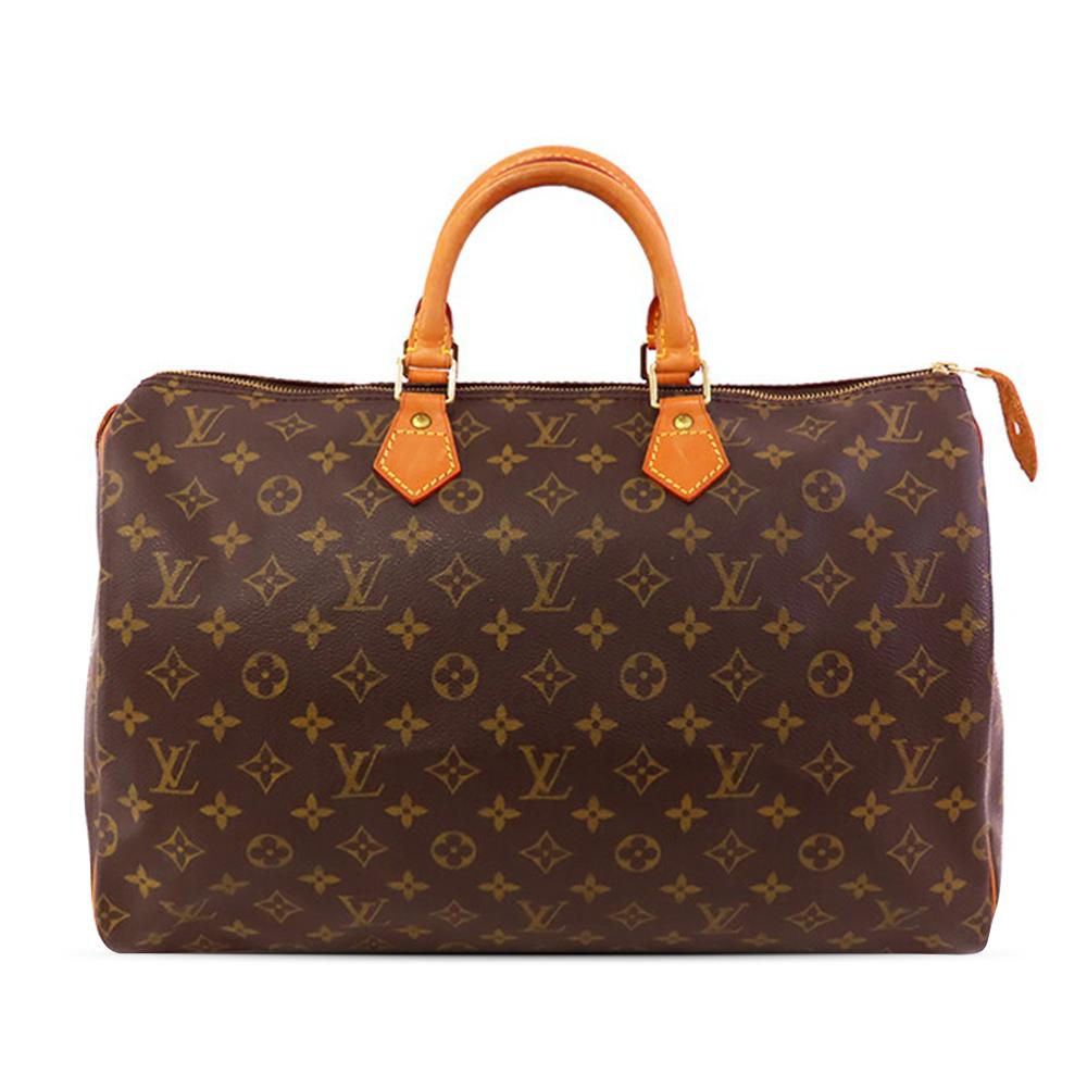 Louis Vuitton AB Louis Vuitton Brown Monogram Canvas Canvas Monogram Speedy 40 France