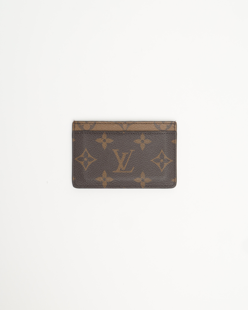 Louis Vuitton Monogram Reverse Card Holder