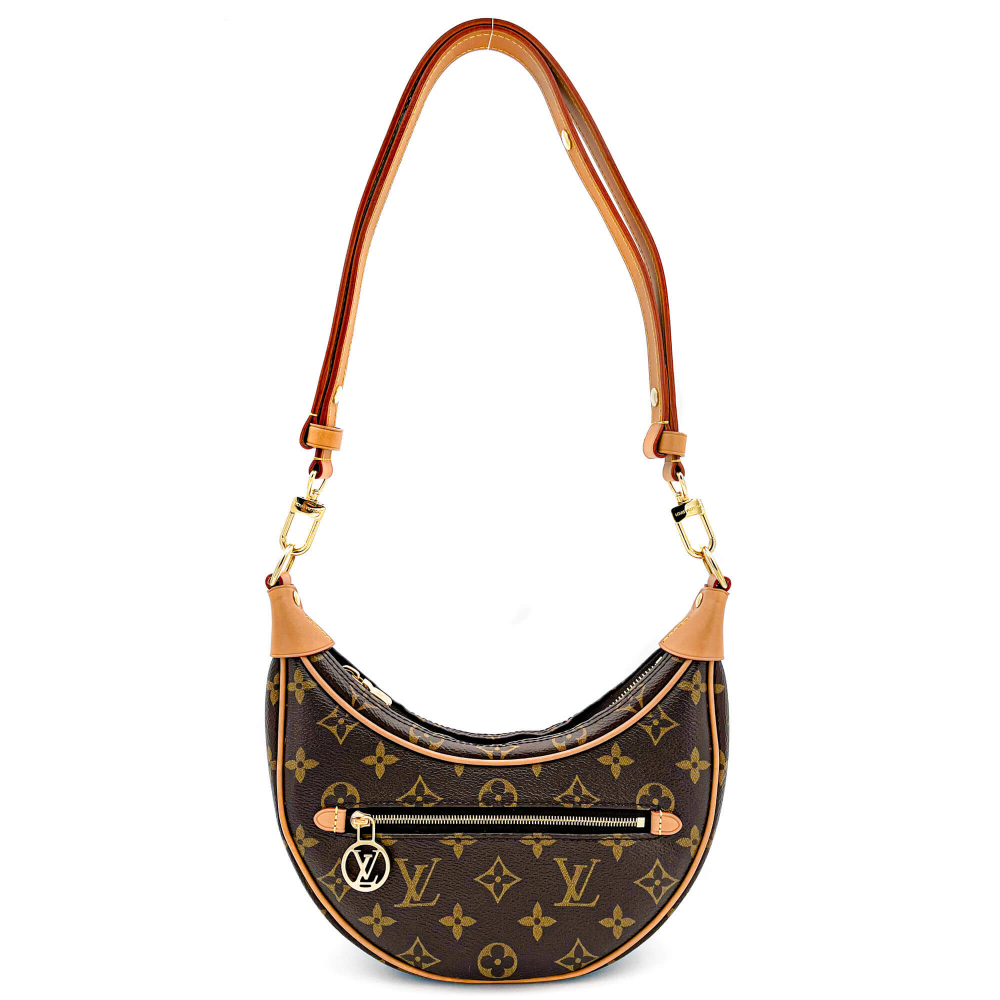 Louis Vuitton Loop Hobo Canvas Shoulder Bag Monogram