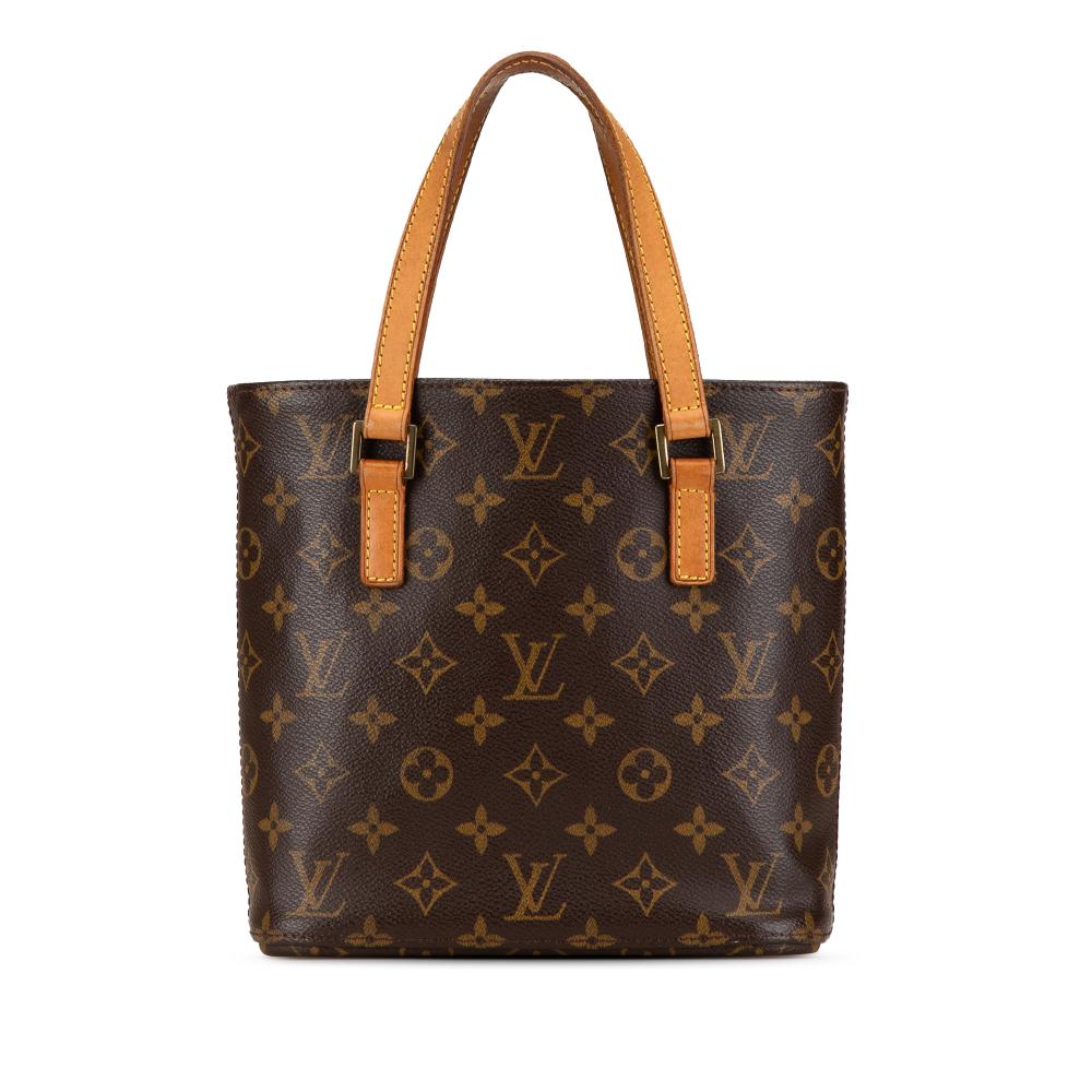 Louis Vuitton B Louis Vuitton Brown Monogram Canvas Canvas Monogram Vavin PM France