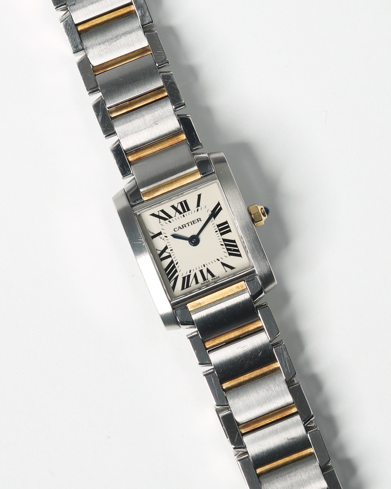 Cartier Tank Francaise 20mm Ref 2384 Two-Tone Watch