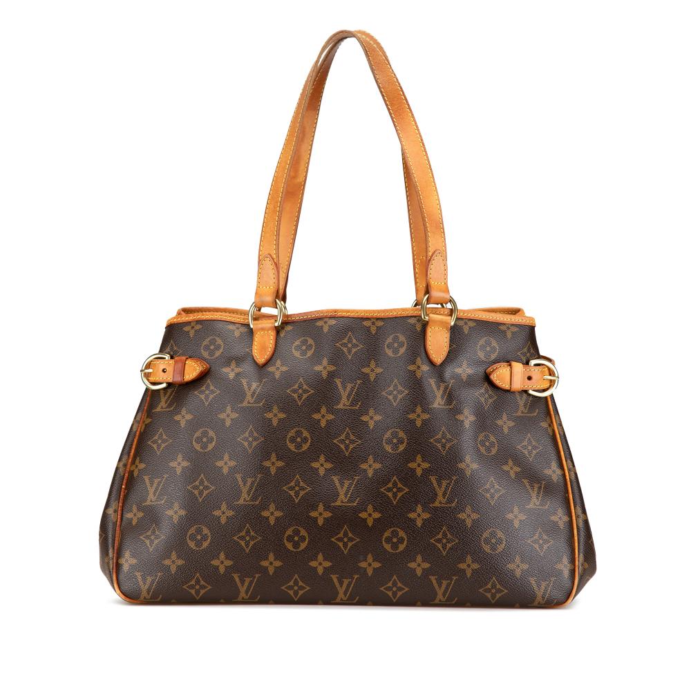 Louis Vuitton B Louis Vuitton Brown Monogram Canvas Canvas Monogram Batignolles Horizontal France