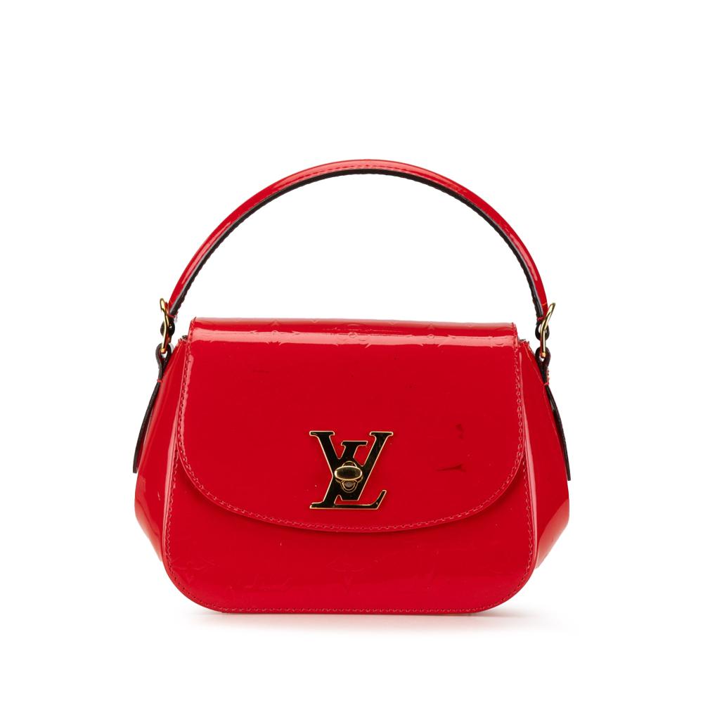 Louis Vuitton B Louis Vuitton Red Vernis Leather Leather Monogram Vernis Pasadena France