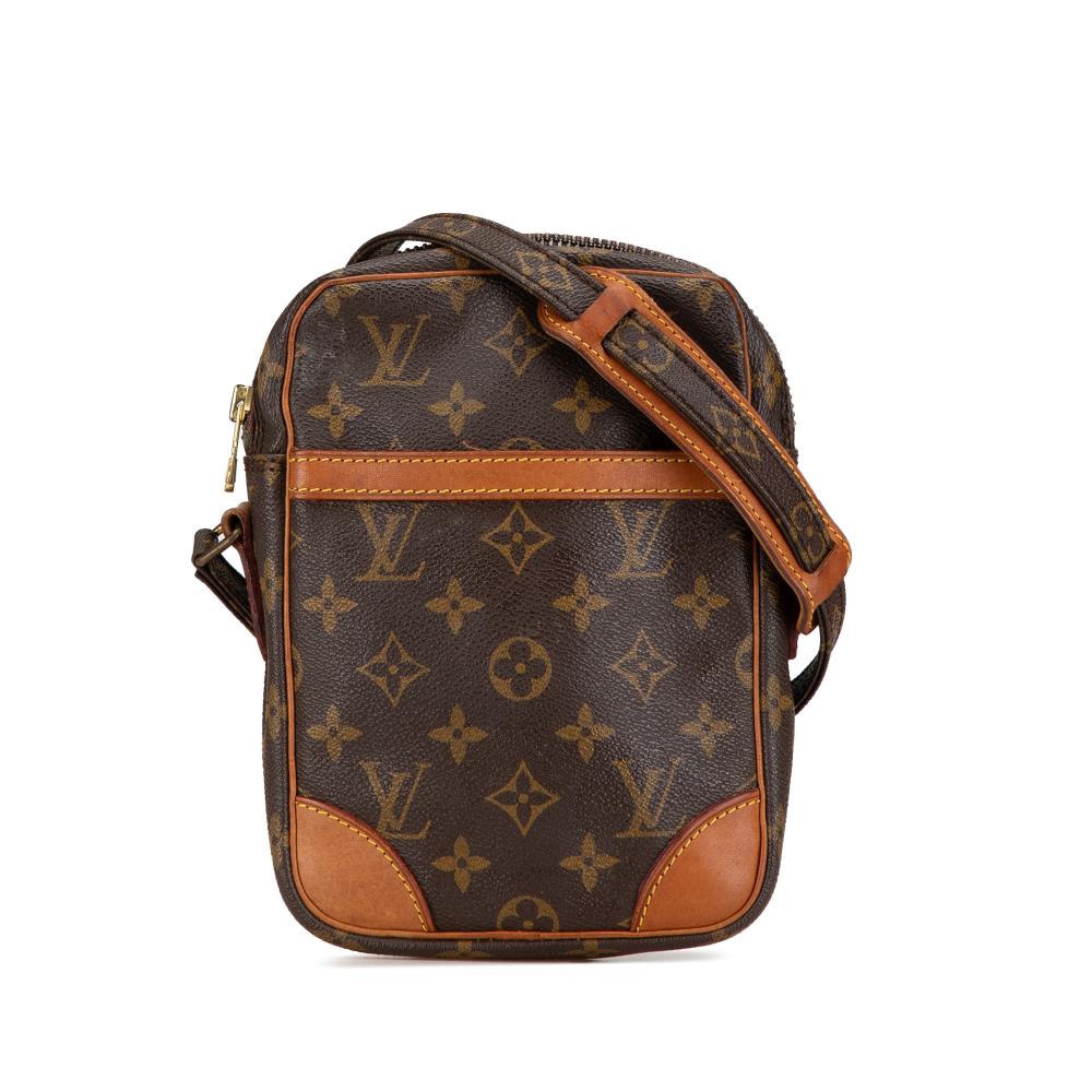 Louis Vuitton B Louis Vuitton Brown Monogram Canvas Canvas Monogram Danube France