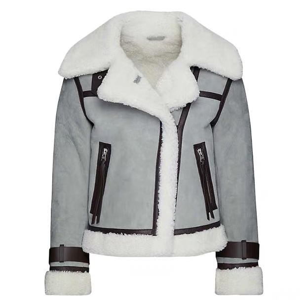 All Saints Shearling coat