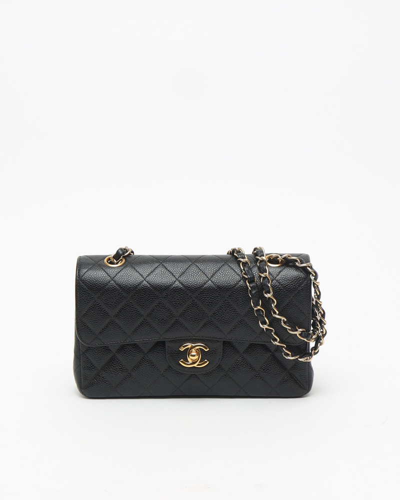 Chanel Classic Small Caviar Double Flap Bag