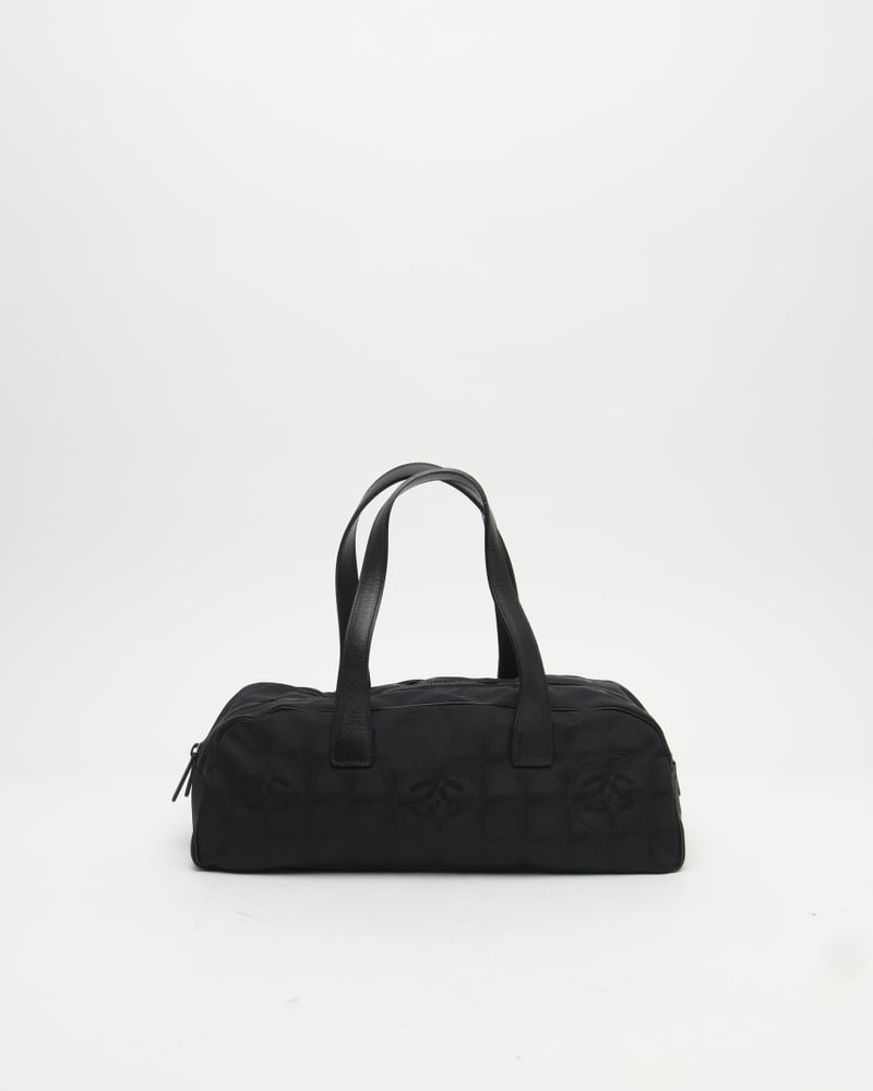 Chanel New Travel Line Nylon Bowler Bag