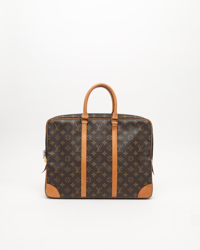 Louis Vuitton Monogram Porte Documents Voyage Business Bag