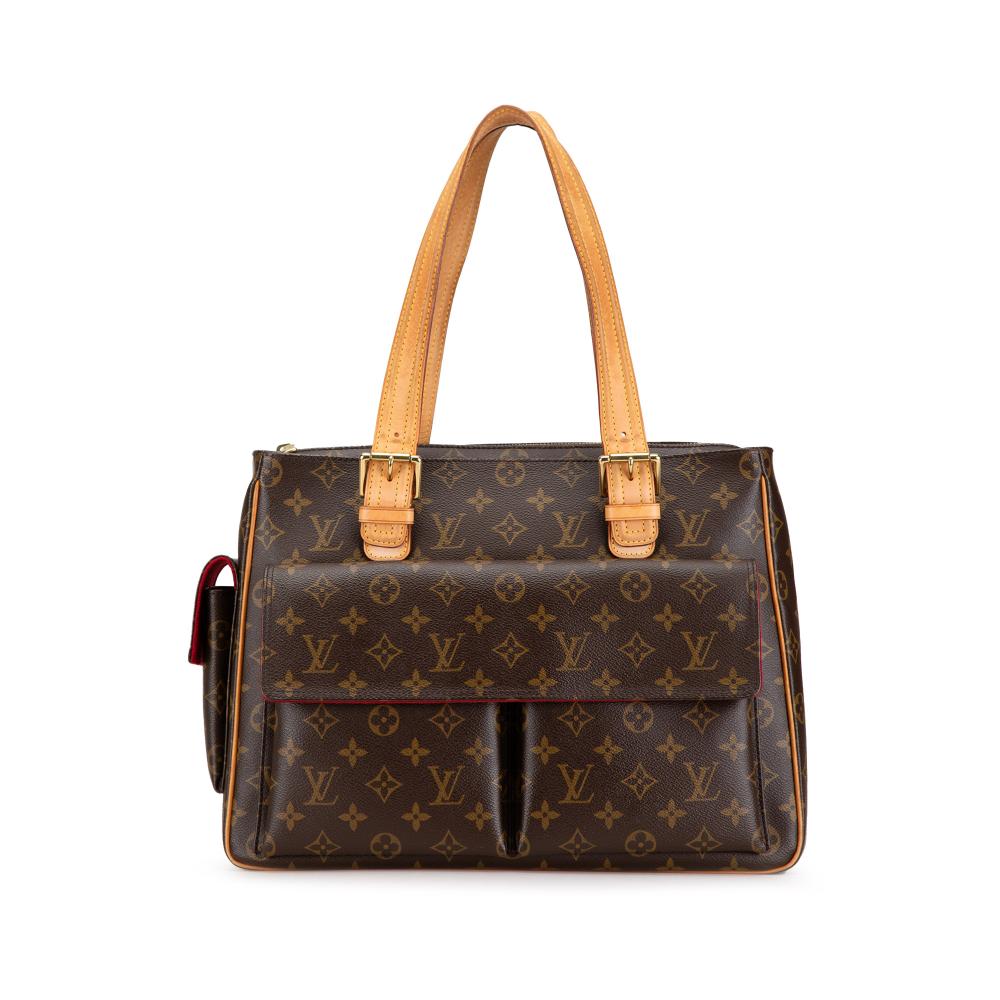 Louis Vuitton B Louis Vuitton Brown Monogram Canvas Canvas Monogram Multipli-Cite France