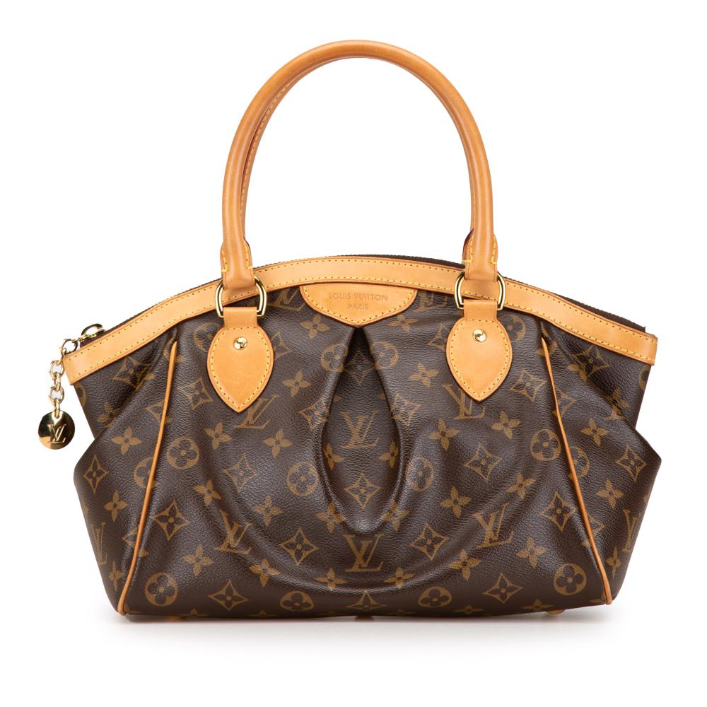 Louis Vuitton B Louis Vuitton Brown Monogram Canvas Canvas Monogram Tivoli PM France