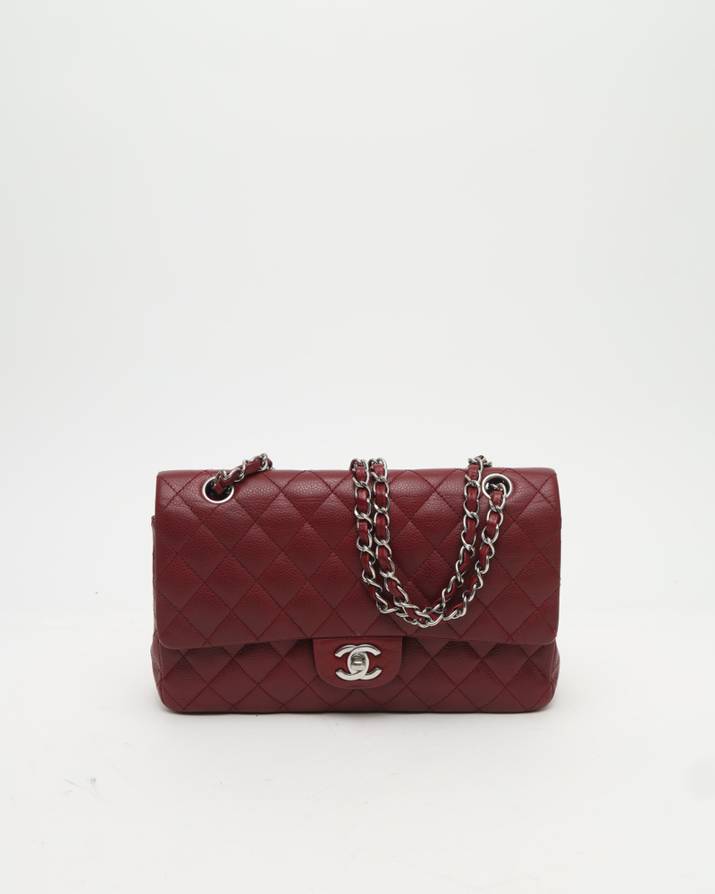 Chanel Classic Caviar Medium Double Flap Bag