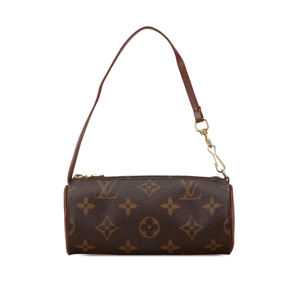 Louis Vuitton B Louis Vuitton Brown Monogram Canvas Canvas Monogram Papillon Pochette France