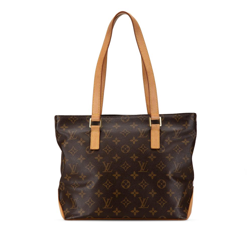 Louis Vuitton B Louis Vuitton Brown Monogram Canvas Canvas Monogram Cabas Piano France