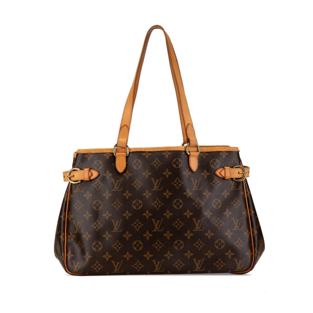 Louis Vuitton B Louis Vuitton Brown Monogram Canvas Canvas Monogram Batignolles Horizontal Spain