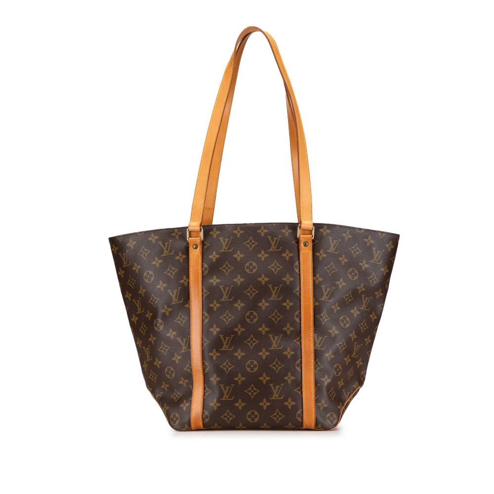 Louis Vuitton AB Louis Vuitton Brown Monogram Canvas Canvas Monogram Sac Shopping France