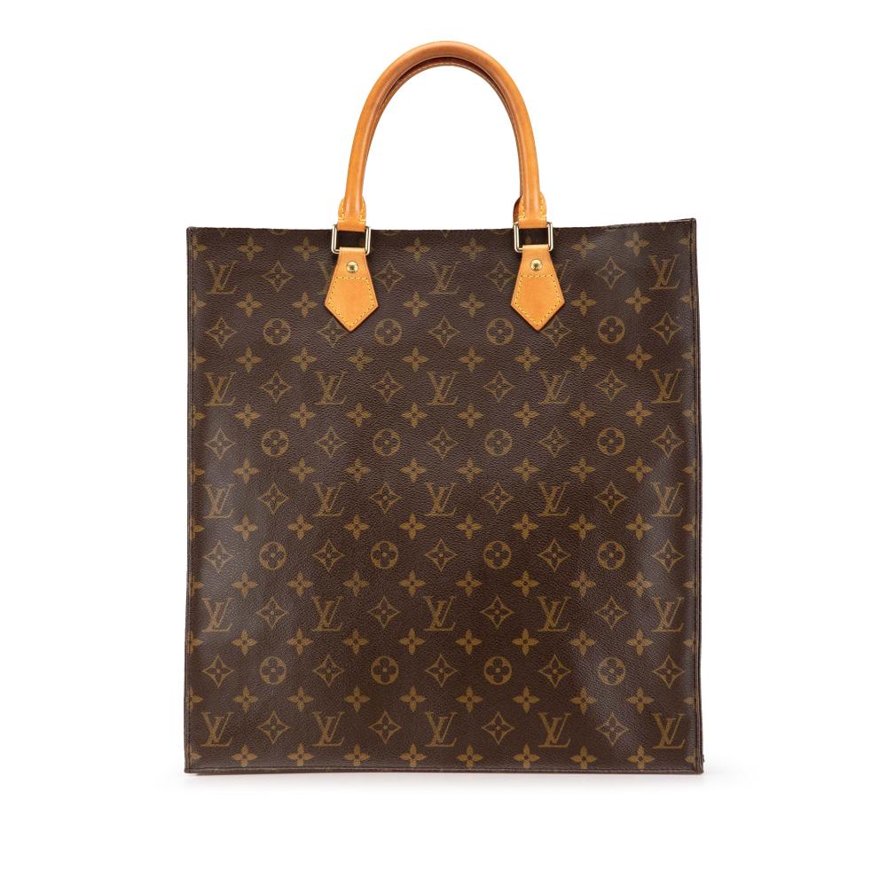 Louis Vuitton B Louis Vuitton Brown Monogram Canvas Canvas Monogram Sac Plat France