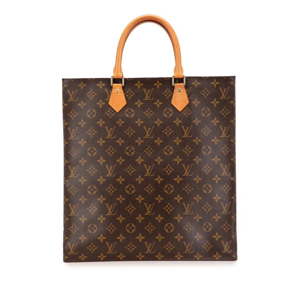 Louis Vuitton AB Louis Vuitton Brown Monogram Canvas Canvas Monogram Sac Plat France