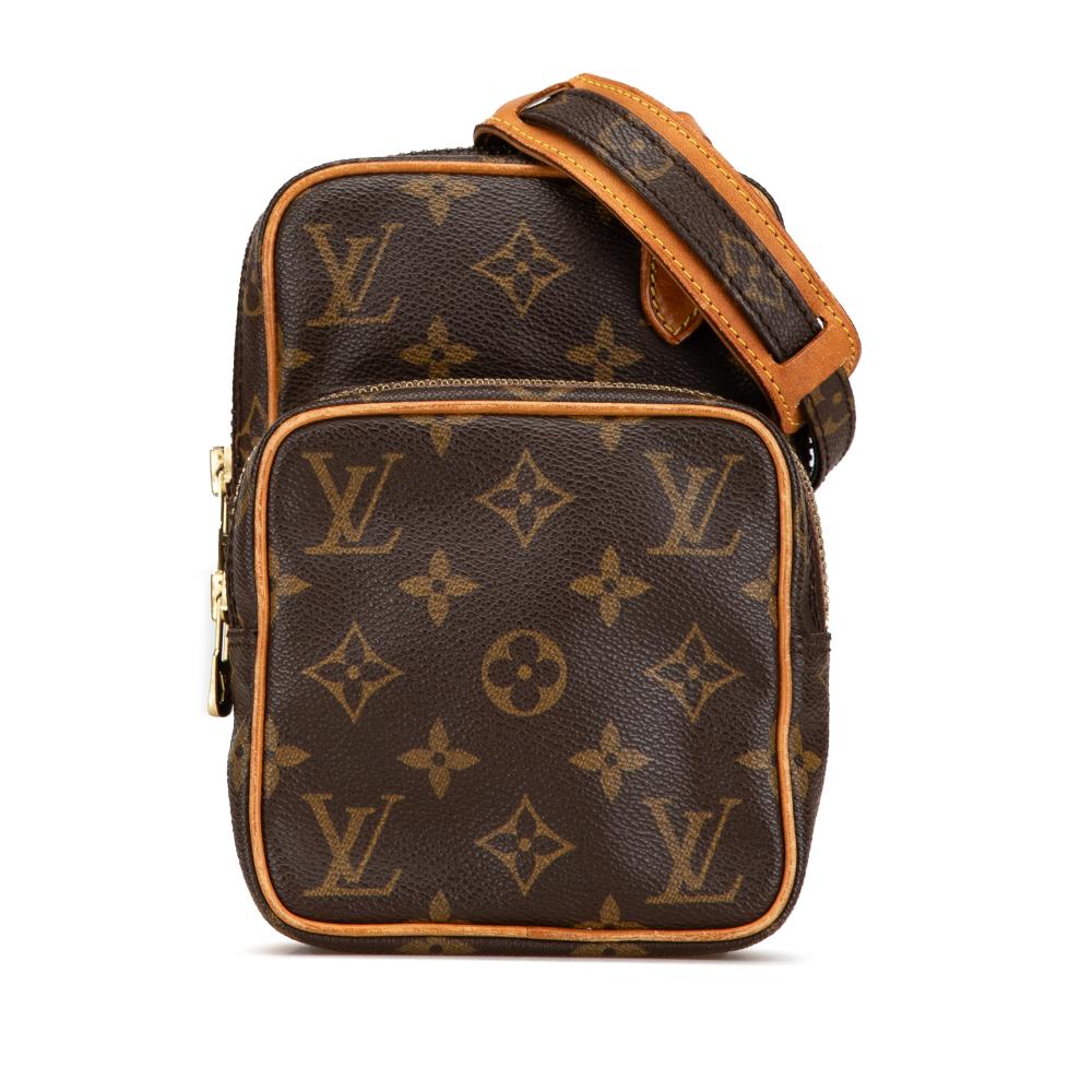 Louis Vuitton B Louis Vuitton Brown Monogram Canvas Canvas Monogram Mini Amazone France