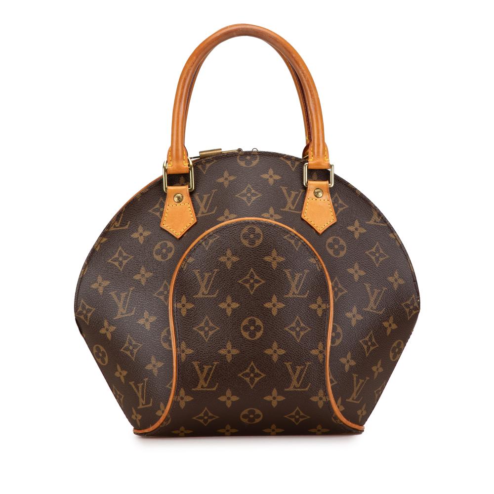 Louis Vuitton B Louis Vuitton Brown Monogram Canvas Canvas Monogram Ellipse PM United States