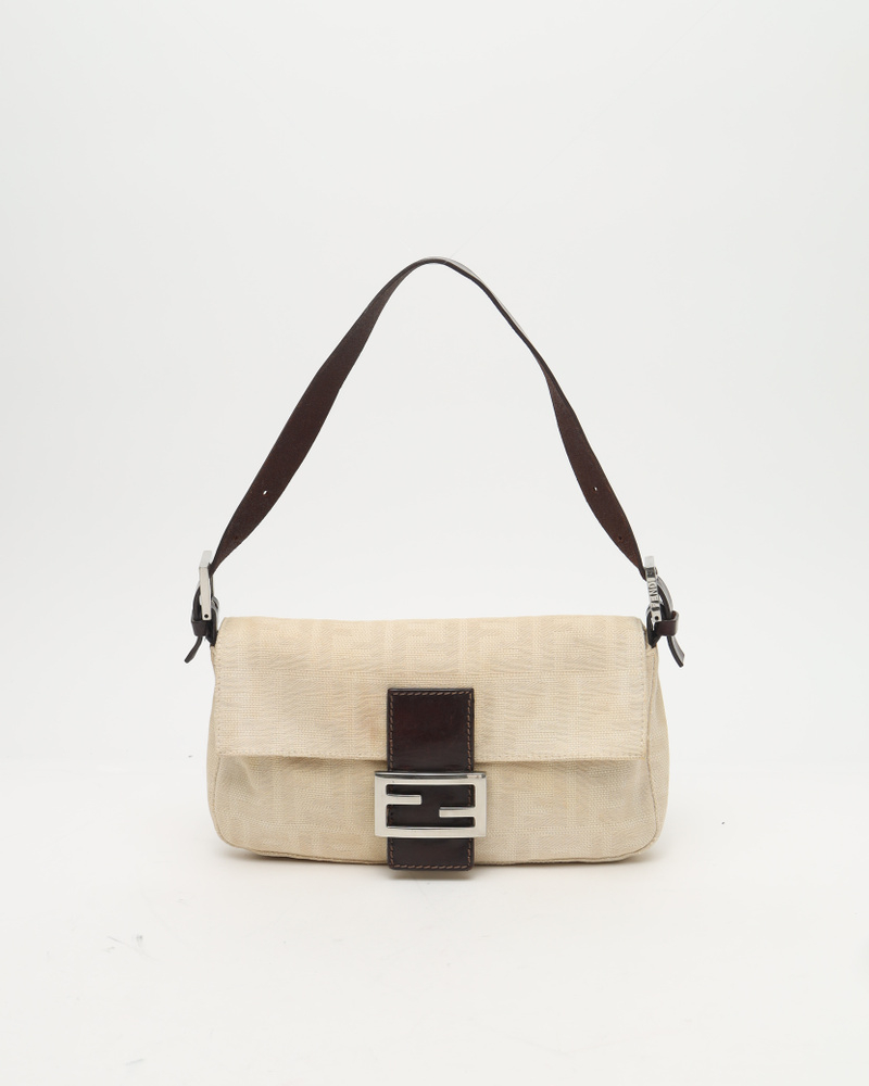 Fendi Zucca Baguette Bag