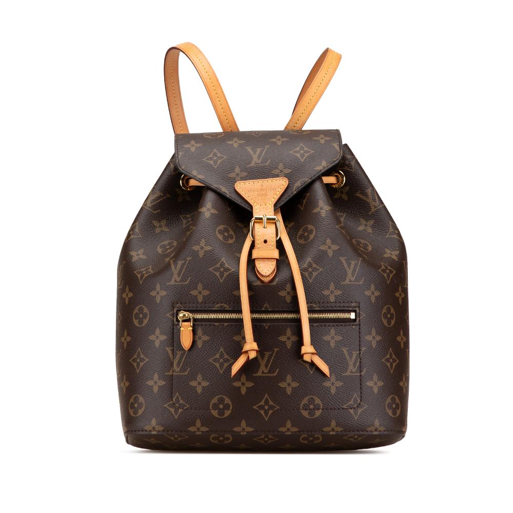 Louis Vuitton AB Louis Vuitton Brown Monogram Canvas Canvas Monogram Montsouris France