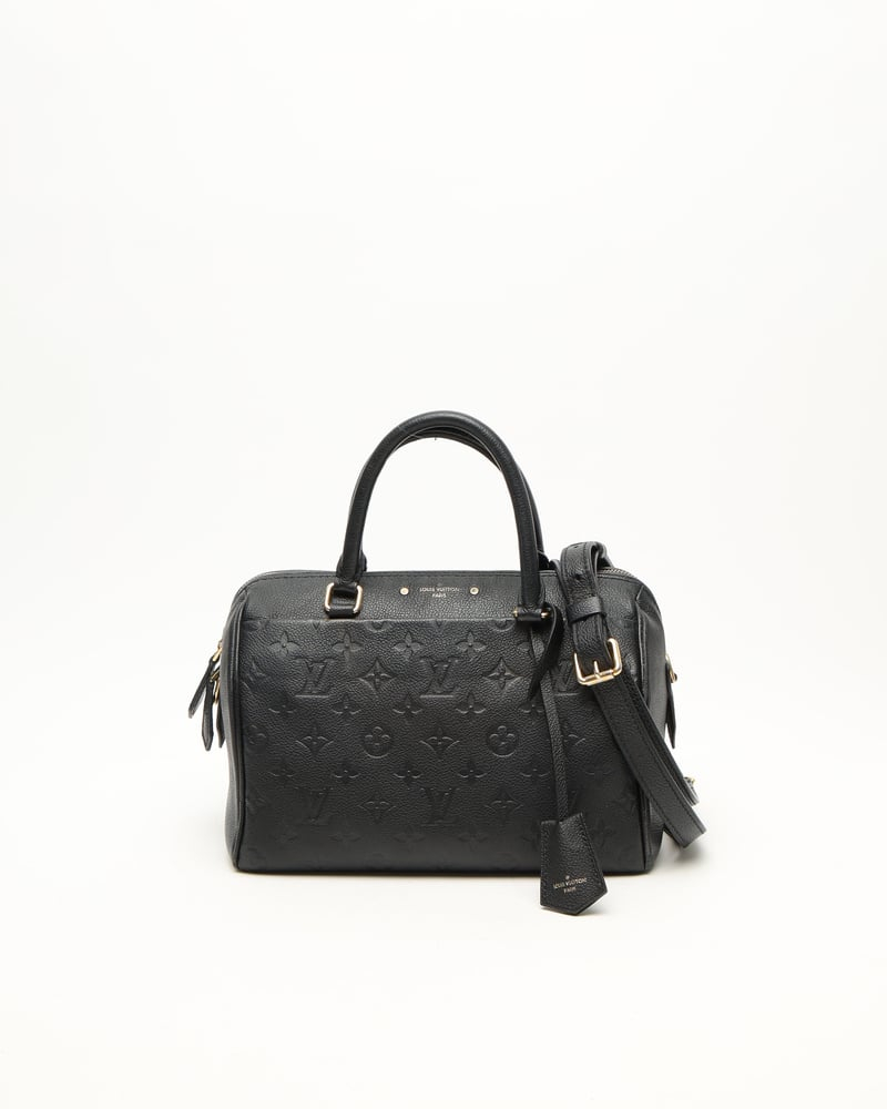 Louis Vuitton Monogram Empreinte Speedy Bandoulière 25 Bag