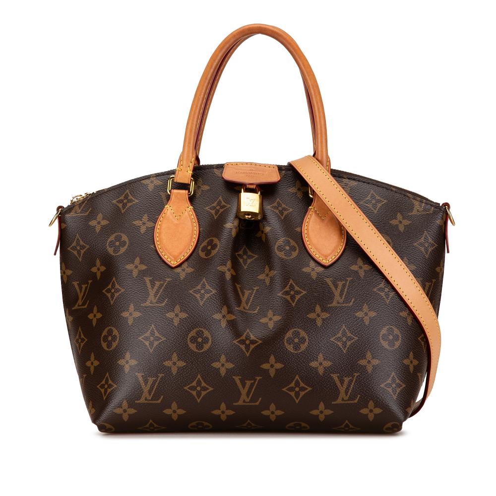 Louis Vuitton B Louis Vuitton Brown Monogram Canvas Canvas Monogram Boetie PM France