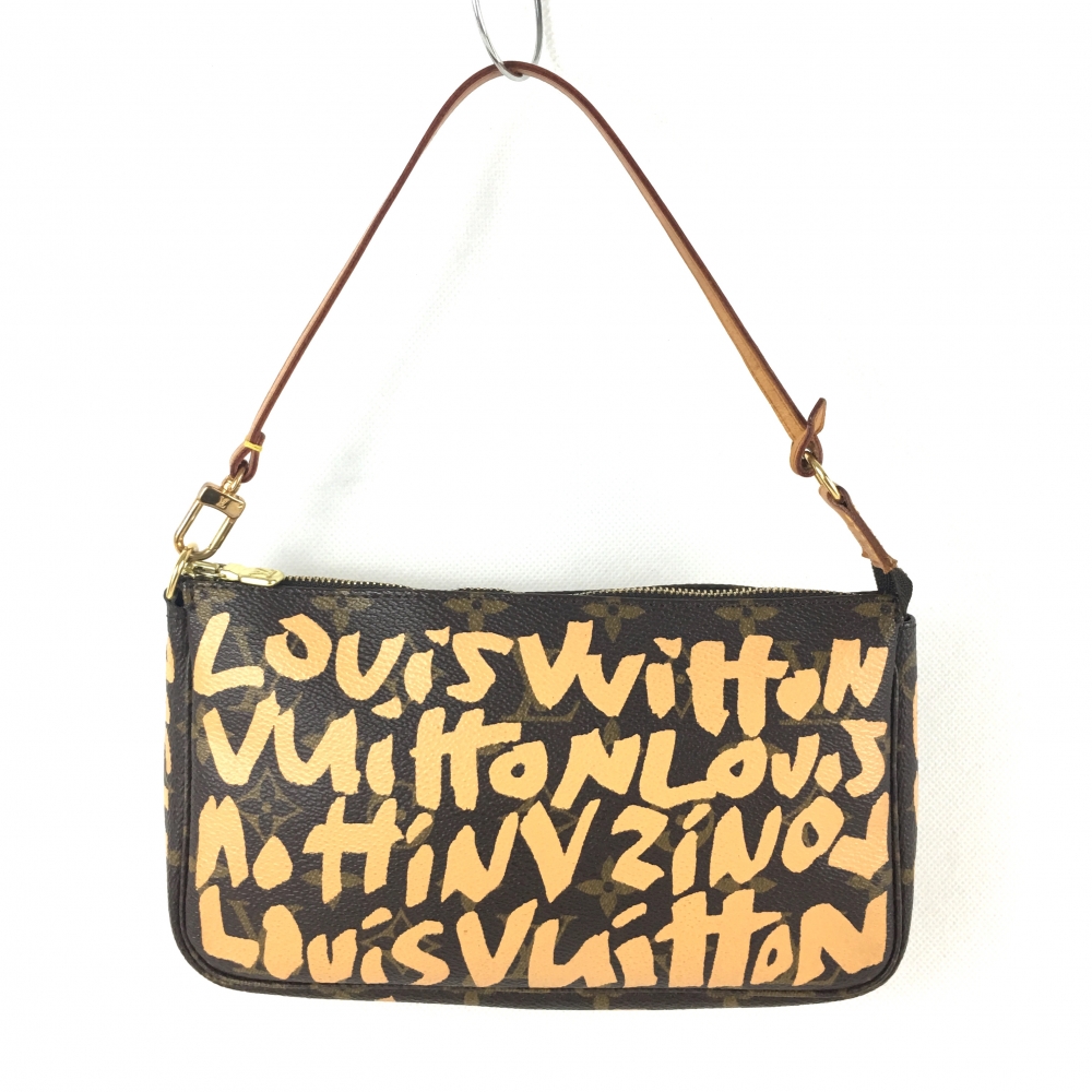 Louis Vuitton PreOwned Speedy 30 Graffiti Tote in Brown  Lyst