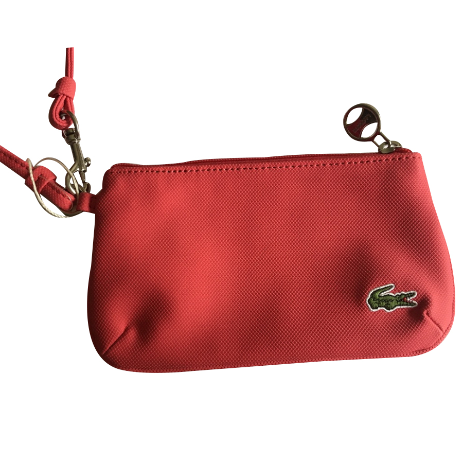 Clutch on sale bag lacoste